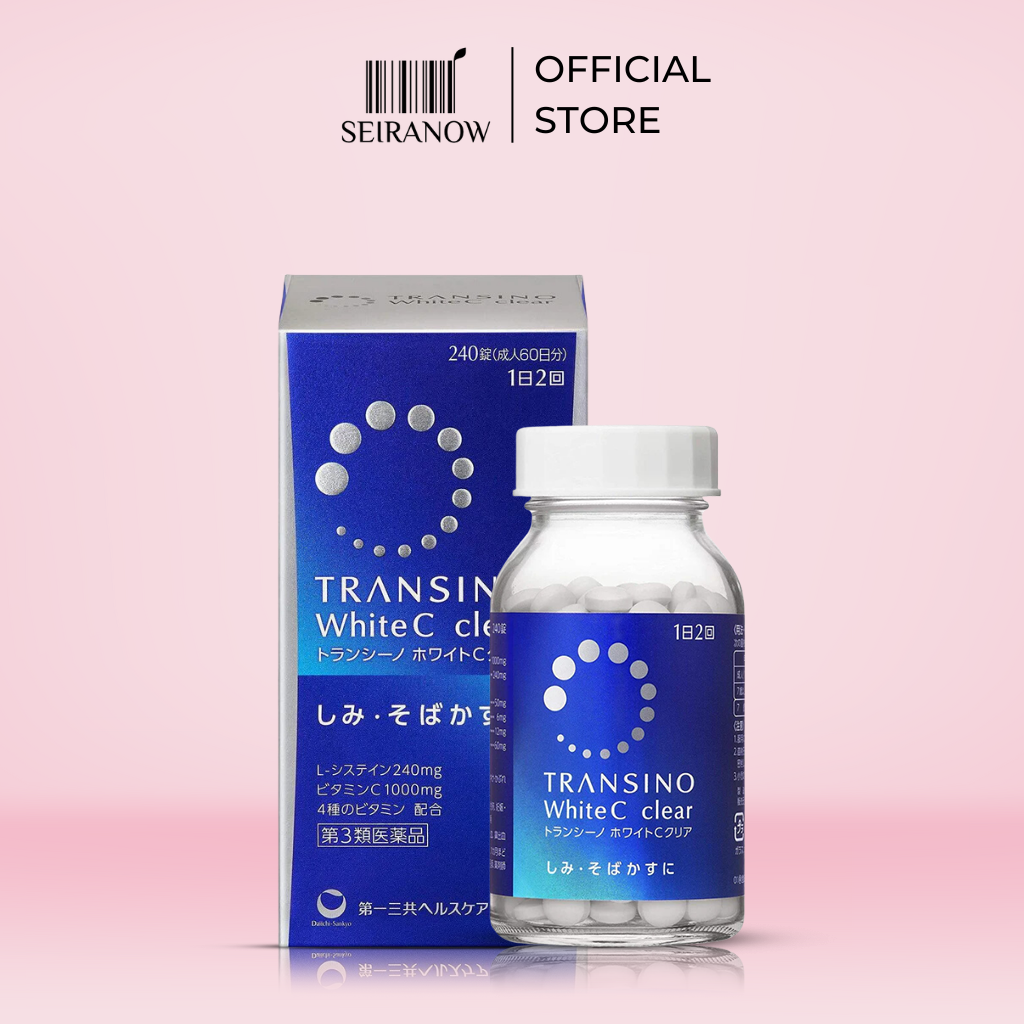Transino White C Clear 240 Tablets – Japanese Skin Brightening Supplement